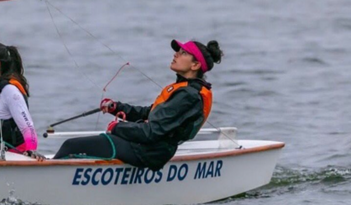 Apoio de Vitória Pugsley no Sudeste Brasileiro de Dingue 2023