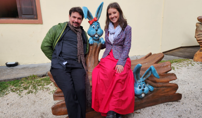 Lua de mel Júlia e Luam