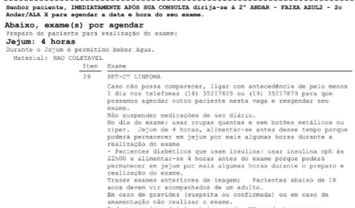 Exame Pet Scan