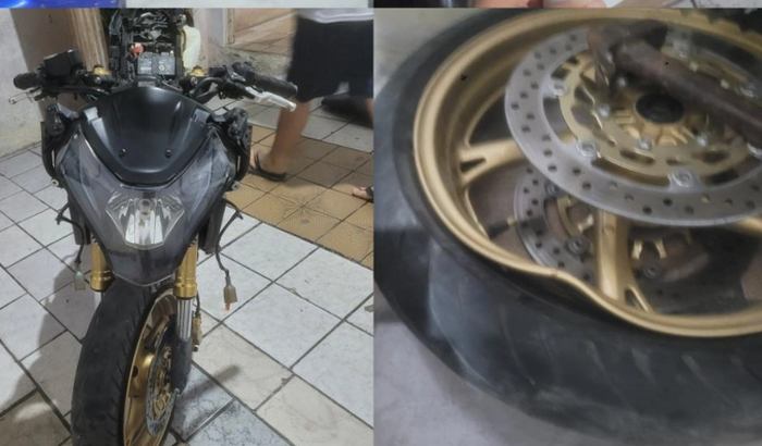 Ajuda em acidente de moto 