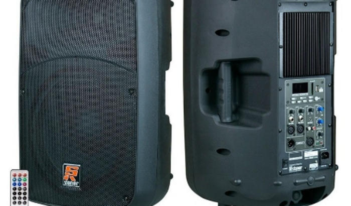 Equipamento de som do Brown