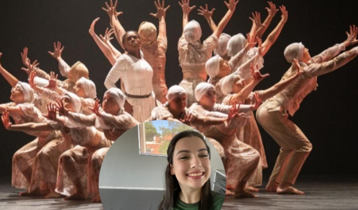 Isa dançando em Nova York