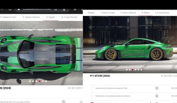 Porsche pra mim e pro meu amigo