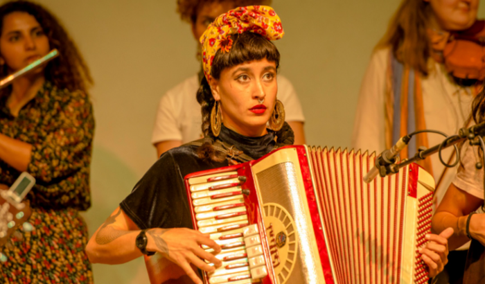 Clara no festival Ethno Studio Germany
