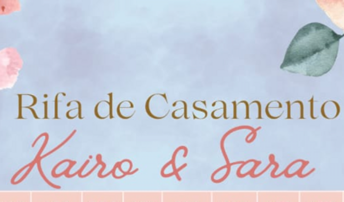 Rifa para meu casamento 