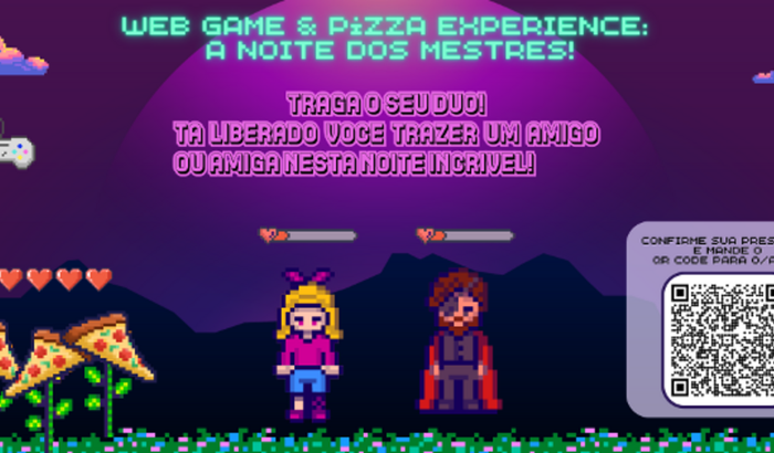Vaquinha para trazer a Raven para a Web Game e Pizza Experience