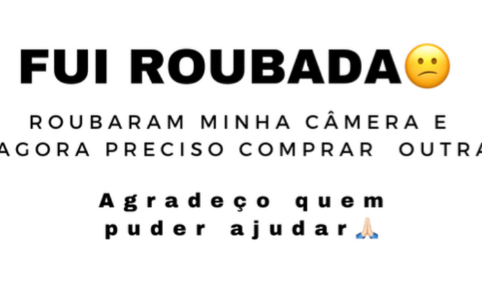 Compra de uma nova câmera fotográfica 