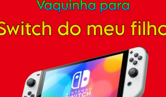 Sonho do filho - Nintendo Switch Oled