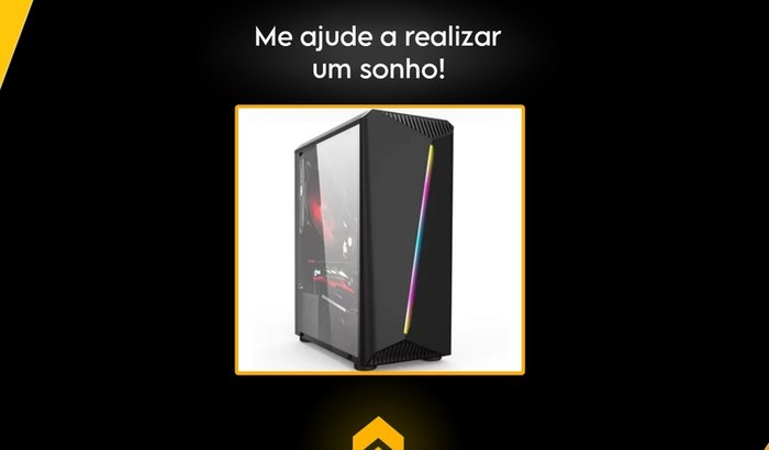 A luz que preciso: Ajude-me a comprar um computador e iluminar meu caminho para um futuro melhor!