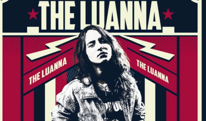 Gravação do disco autoria THE LUANNA