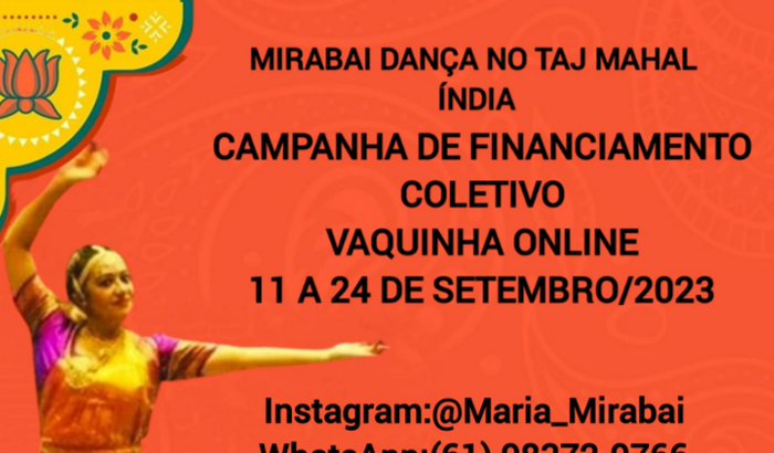 Mirabai Dança no Taj Mahal