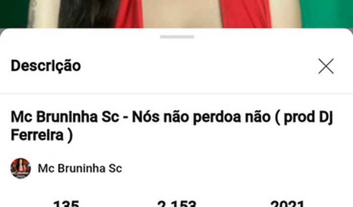 Gravação do meu clipe 