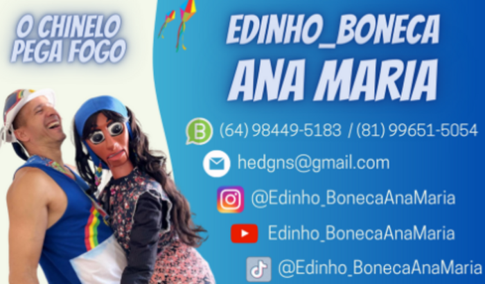 Vamos comprar uma caixa de som para Boneca Ana Maria dançar por todos os lugares
