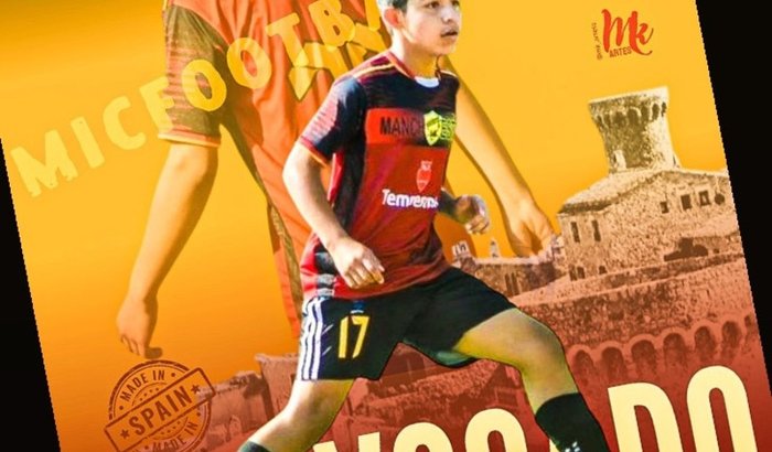 Gui na MicFootball na Espanha novamente 2024 