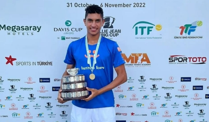 Gustavo Almeida no US Open 2023