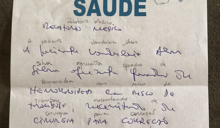 CIRURGIA PARA TROMBOSE - Vanderleia