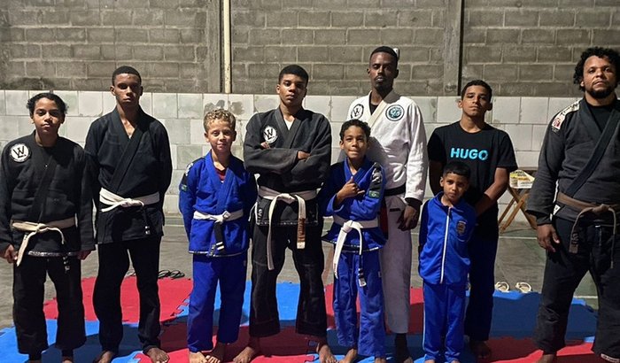 Tatame para o projeto de Jiu Jitsu