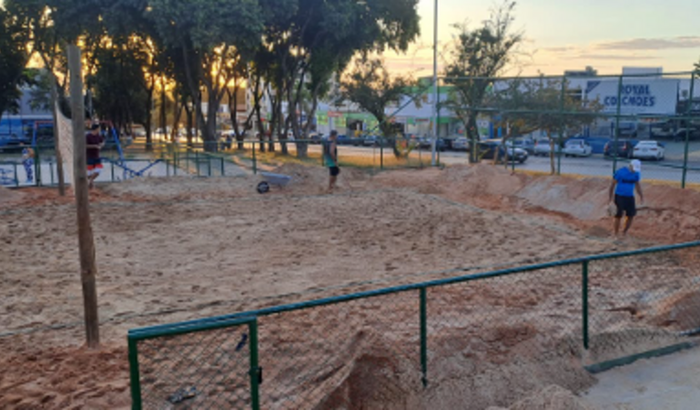 REVITALIZAÇÃO DAS QUADRAS DE AREIAS