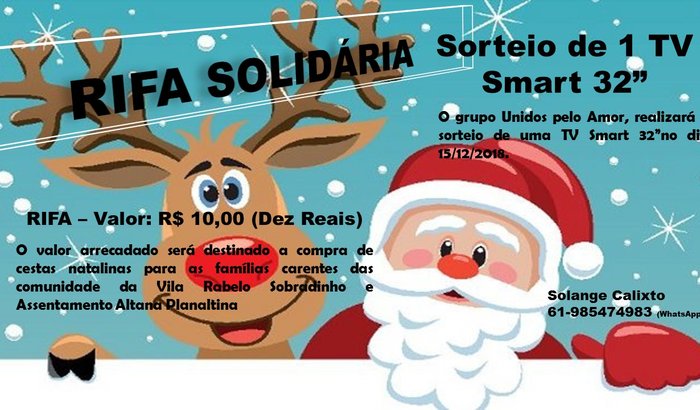 RIFA SOLIDÁRIA