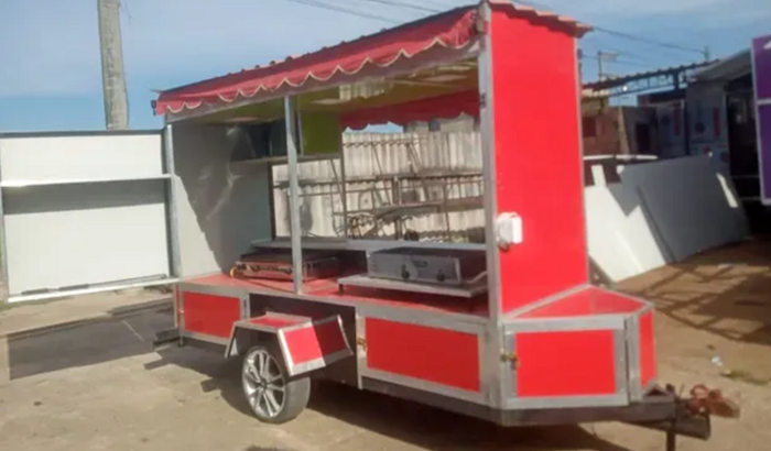 Barraca de Cachorro Quente p/ trabalho