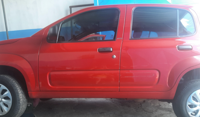 Retirar da oficina minha ferramenta de trabalho (o meu carro)