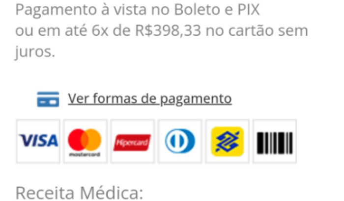 Compra de Imunoglobina para evitar choque por sepcia
