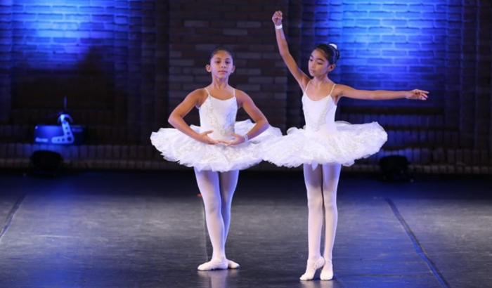 Festival de balé em Rosário Argentina Bella bailarina.