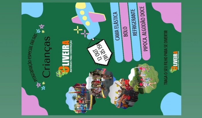 Arrecadação brinquedos dia das crianças Oliveira