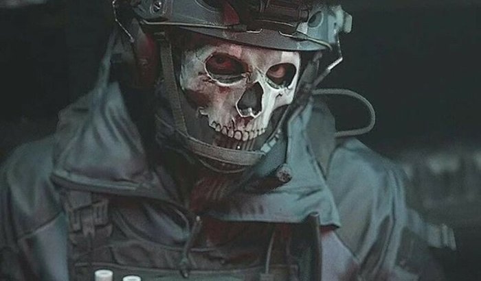 Cosplay do Ghost de Call of Duty versão Neko