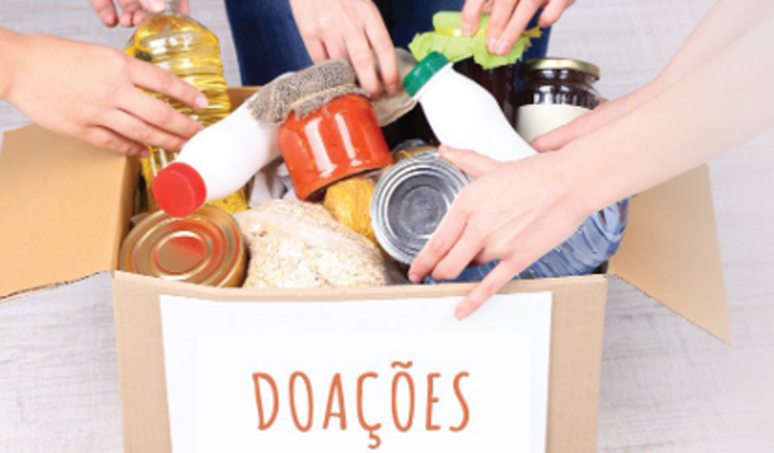 Doação de cestas básicas