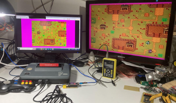 Criação de Game Online para Mega Drive