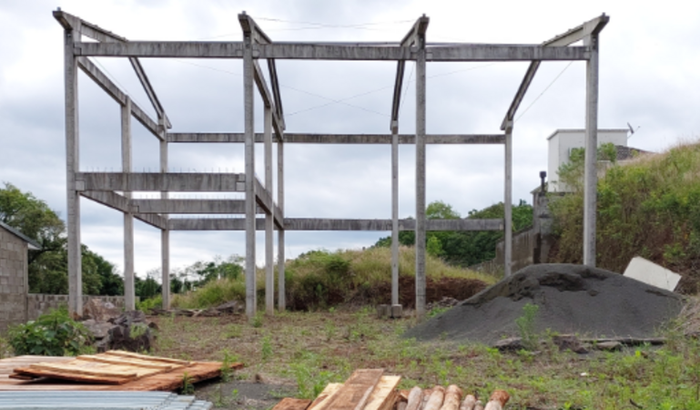 Construção da sede da oficina