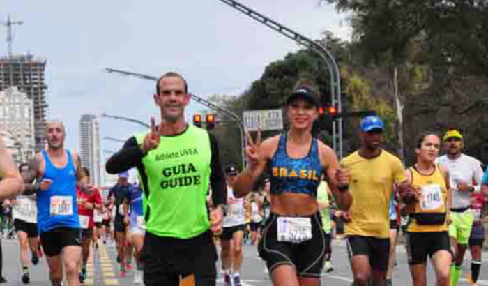 Atleta Paralímpica Livea rumo a Valência