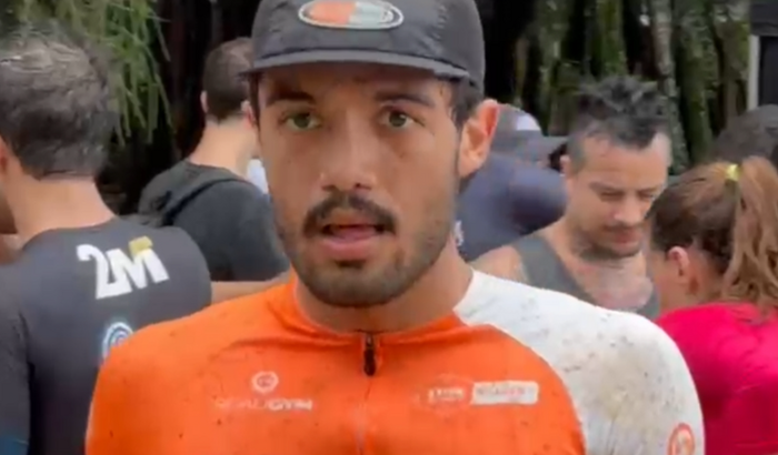 Neto no Mundial de Triathlon na Itália