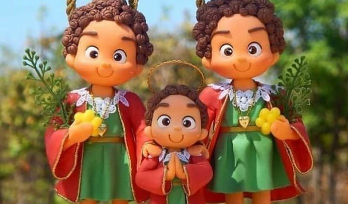 Festa de são Cosme e são Damião 🍬🍭🍬🍭🙏🏽