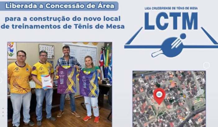 Construção do CT - Tênis de Mesa Cruzeiro