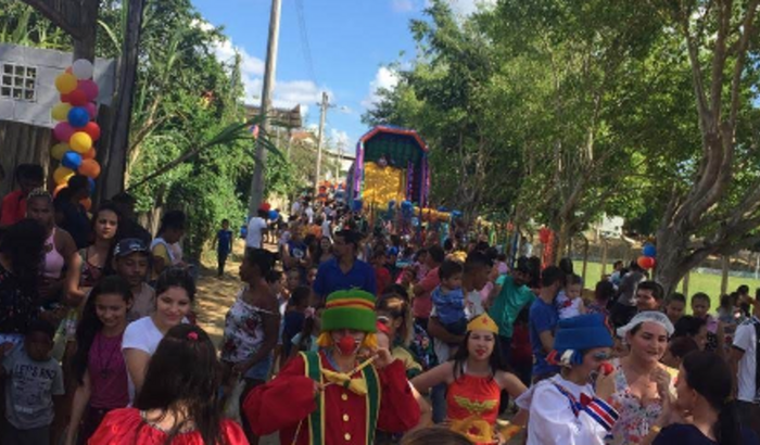 Festa para as crianças em São Jorge Tiradentes 