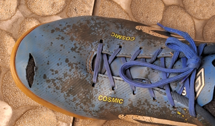 Campanha para chuteira do Arthur.