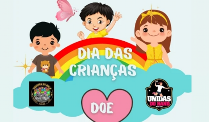 Dia 15/10 está aí,Bora nos ajudar na festa das Crianças. 