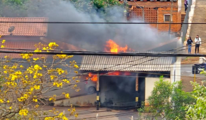 Danos causados pelo encendido de um veículo 