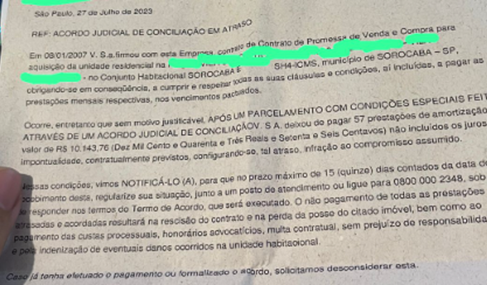 AJUDA PARA NÃO PERDER A CASA!