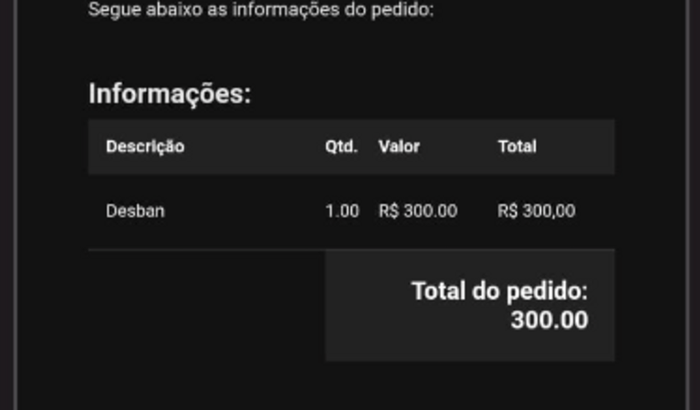 vakinha pro desban da Dianna_Gutierrez