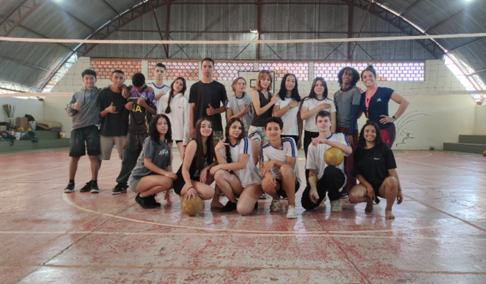 O esporte salva vidas - VOLEIBOL