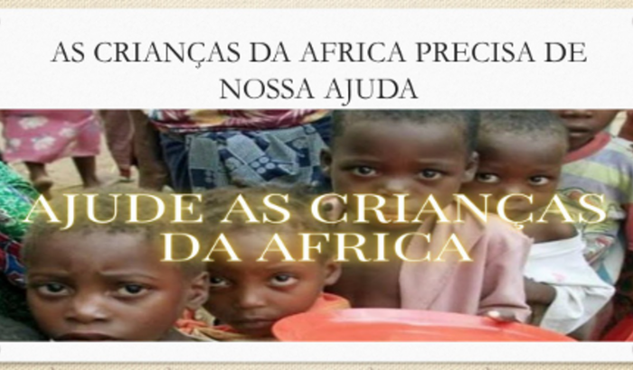 DOAÇÃO PARA COMPRA DE ALIMENTOS PARA 52 CRIANCAS NA AFRICA