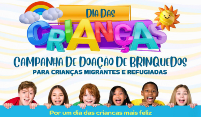 DIA DAS CRIANÇAS PARA CRIANÇAS MIGRANTES, REFUGIADAS E APATRIDAS
