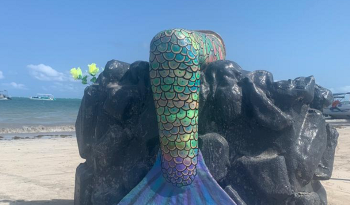 Meu cenário de sereia 