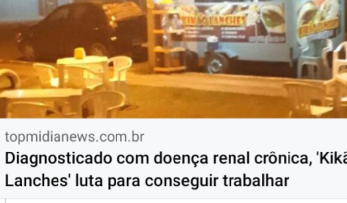 Ajuda o kikao lanches não fechar