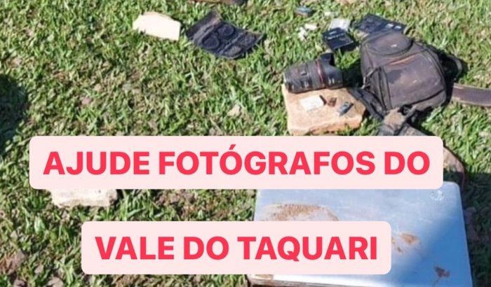 Ajude fotógrafos afetados pelas cheias do Vale do Taquari