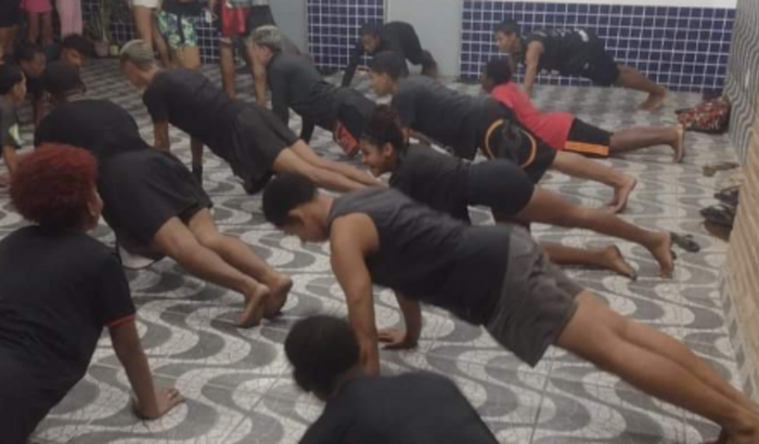 Tatame para projeto social 