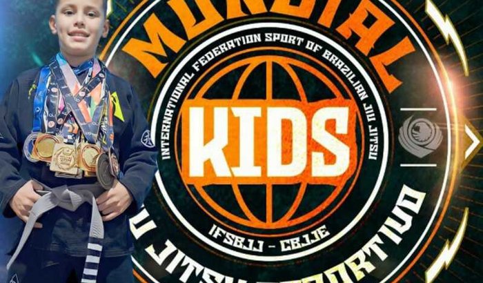 Ajude o Xandi a lutar o Mundial Kids de Jiu-jitsu🥋 em São Paulo 